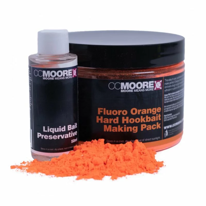 CC Moore - Fluoro Orange Hard Hookbait - Pack 3 CC Moore - Fluoro Orange Hard Hookbait - Pack