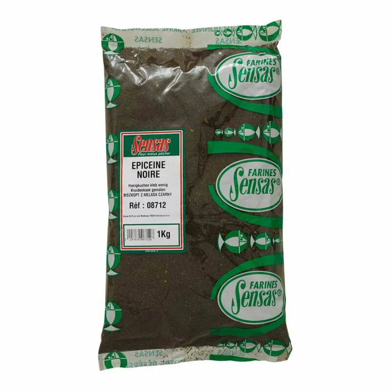 Sensas - Lebkuchen Gemahlen - Schwarz - 1kg 3 Sensas - Lebkuchen Gemahlen - Schwarz - 1kg